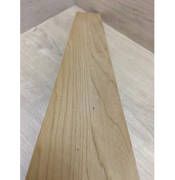 Клён Печёный 150 гр заготовка грифа безголовой гитары Смешанный АА 26.5х85х605 мм-2