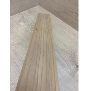 Клён Печёный 150 гр заготовка грифа безголовой гитары Смешанный ААА 26х85х590 мм-7