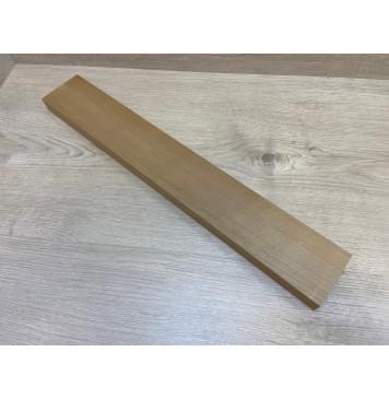 Клён Печёный 150 гр заготовка грифа безголовой гитары Смешанный ААА 26х85х560 мм-0