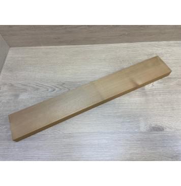 Клён Печёный 150 гр заготовка грифа безголовой гитары Смешанный ААА 26х85х560 мм-5