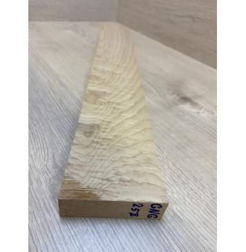 Клён Волнистый Печёный 150 гр заготовка грифа безголовой гитары Смешанный ААА Волна АА 26х85х595 мм-3
