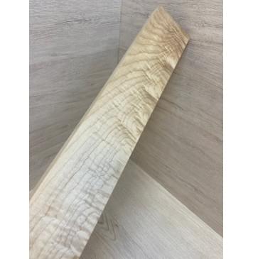 Клён Волнистый Печёный 150 гр заготовка грифа безголовой гитары Смешанный ААА Волна АА 26х85х595 мм-6