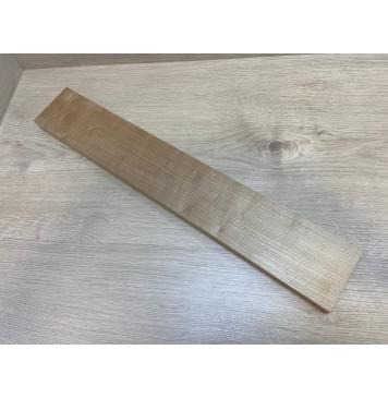 Клён Печёный 150 гр заготовка грифа безголовой гитары Радиал А 26.5х90х580 мм-0
