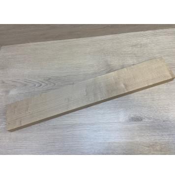 Клён Печёный 150 гр заготовка грифа безголовой гитары Радиал А 26.5х90х580 мм-3