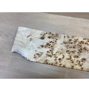 Тополь Кап заготовка на топ Смешанный ААА 23.5х177-165х460-490 мм - 1 шт (под распил) АКЦИЯ-6