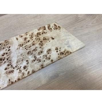 Тополь Кап заготовка на топ Смешанный ААА 23.5х177-165х460-490 мм - 1 шт (под распил) АКЦИЯ-9