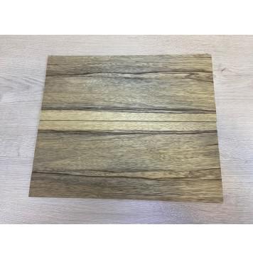 Корина Чёрная заготовка на топ для Тревел гитары Радиал ААА 8х160х382 мм - 2 шт. (книжкой) Уценка-изогнутый-0