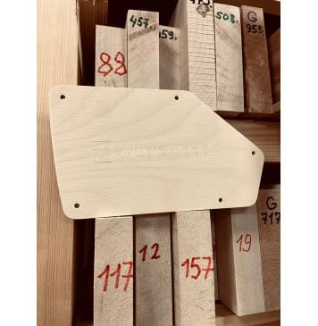 Explorer Ken Lawrence, gotoh GE103B-T, Мензура 24,75", 22 лада, вклеенный гриф, комплект шаблонов для фрезеровки гитары, фанера 8мм-12