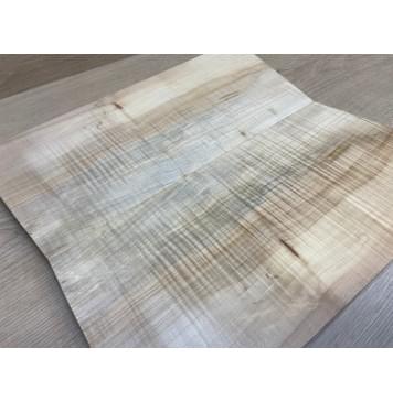 Клён Американский Волнистый заготовка на топ для Тревел гитары Радиал А Волна АА 15х185-163х410-350 мм (АКЦИЯ)-10