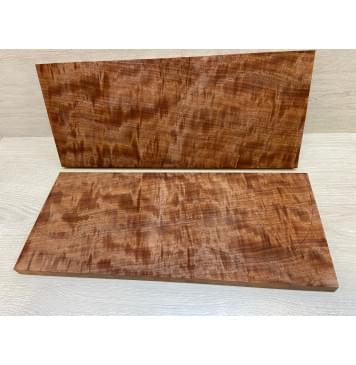 Макоре Пламя заготовка на топ Смешанный ААА Волна АА 17х195х462 мм - 2 шт. (книжкой)-6