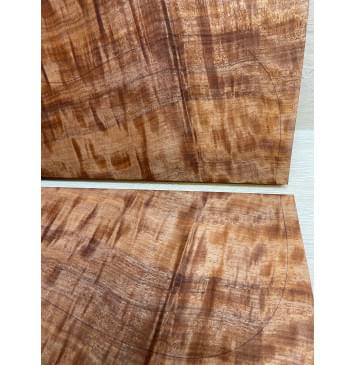 Макоре Пламя заготовки на топ Смешанный ААА Волна ААА 17х196х495-490 мм - 2шт. (книжкой)-8