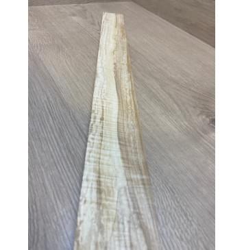 Клён Американский Волнистый заготовка накладки для электрогитары Радиал АА Волна АА 8х68-53х577 мм-5