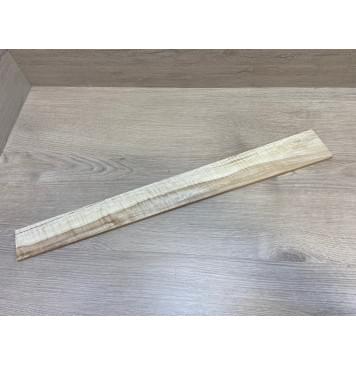 Клён Американский Волнистый заготовка накладки для электрогитары Радиал АА Волна АА 8х68-53х577 мм-6