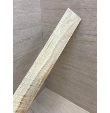 Клён Американский Волнистый заготовка накладки для электрогитары Радиал АА Волна АА 8х68-53х577 мм-3