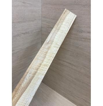 Клён Американский Волнистый заготовка накладки для электрогитары Радиал АА Волна АА 8х68-53х577 мм-10