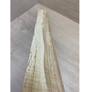 Клён Американский Волнистый заготовка накладки для электрогитары Радиал АА Волна АА 8х68-53х577 мм-8