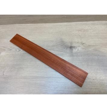 Падук заготовка накладки для электрогитары Смешанный АА 9х76-70х512 мм-0