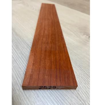 Падук заготовка накладки для электрогитары Смешанный ААА 9х78х512 мм-1