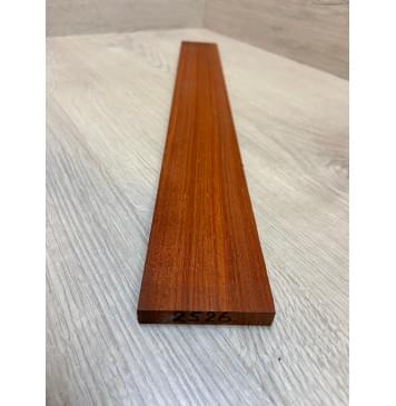 Падук заготовка накладки для электрогитары Радиал ААА 9.5х60х515 мм-1