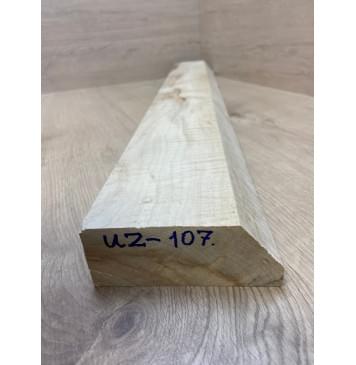 Клён Чёрный Явор, Волнистый Универсальная заготовка Смешанный А Волна ААА 49х125-97х900 мм-1