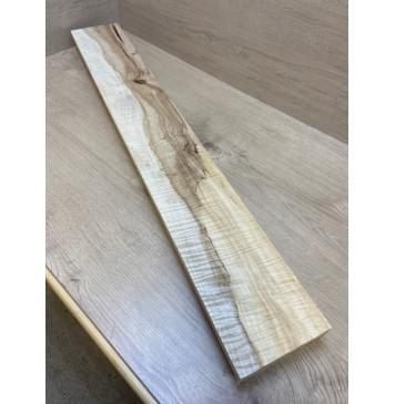 Клён Чёрный Явор, Волнистый Универсальная заготовка Смешанный А Волна ААА 49х125-97х900 мм-4