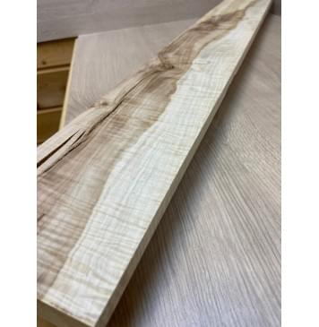 Клён Чёрный Явор, Волнистый Универсальная заготовка Смешанный А Волна ААА 49х125-97х900 мм-7