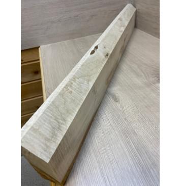 Клён Чёрный Явор, Волнистый Универсальная заготовка Смешанный А Волна ААА 49х125-97х900 мм-9