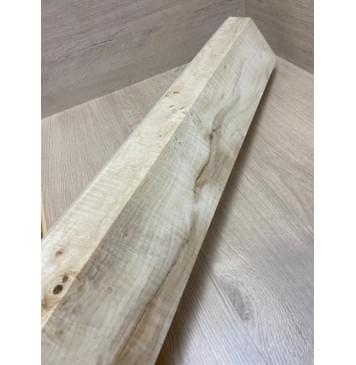 Клён Чёрный Явор, Волнистый Универсальная заготовка Смешанный А Волна ААА 49х125-97х900 мм-10