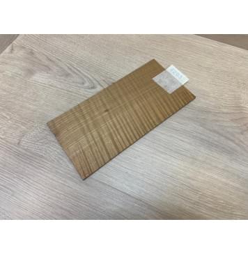 Клён Волнистый Печёный 180 гр заготовка накладки на головку грифа Радиал АА Волна АА 4х119х245 мм-3