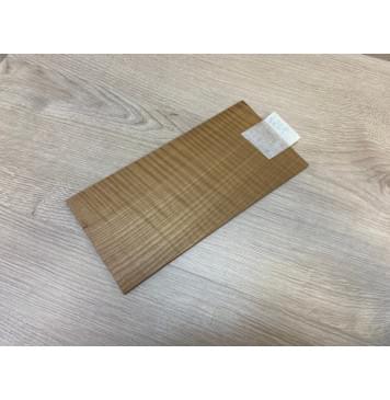 Клён Волнистый Печёный 180 гр заготовка накладки на головку грифа Радиал АА Волна АА 5х120х245 мм-2