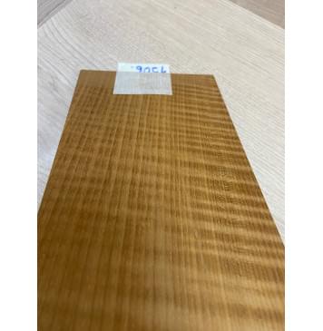 Клён Волнистый Печёный 180 гр заготовка накладки на головку грифа Радиал АА Волна АА 5х120х245 мм-4