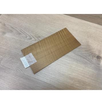 Клён Волнистый Печёный 180 гр заготовка накладки на головку грифа Радиал АА Волна АА 4.5х120х245 мм-2