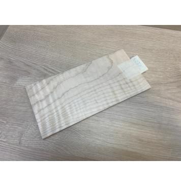 Клён Белый Явор, Волнистый заготовка накладки на головку грифа Смешанный ААА Волна АА 6.5х127х260 мм-1