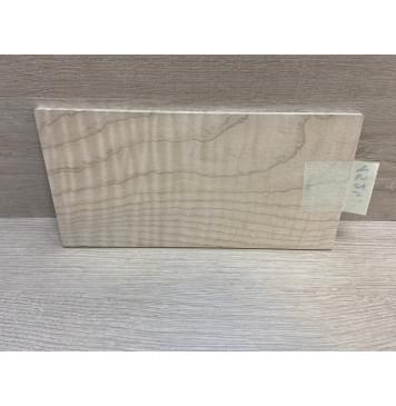 Клён Белый Явор, Волнистый заготовка накладки на головку грифа Смешанный ААА Волна АА 6.5х127х260 мм-3
