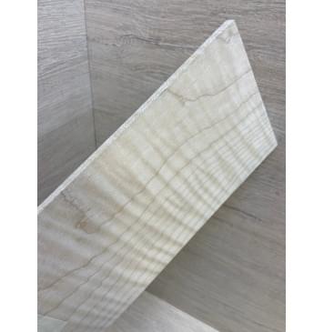 Клён Белый Явор, Волнистый заготовка накладки на головку грифа Смешанный ААА Волна АА 6.5х127х260 мм-2