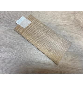 Ясень Белый Волнистый заготовка накладки на головку грифа Радиал ААА Волна ААА 4.5х112х240 мм-2