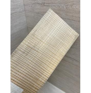 Ясень Белый Волнистый заготовка накладки на головку грифа Радиал ААА Волна ААА 4.5х112х240 мм-3