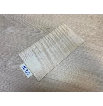 Клён Белый Явор, Волнистый заготовка накладки на головку грифа Радиал ААА Волна ААА 2.7х110х210 мм-0