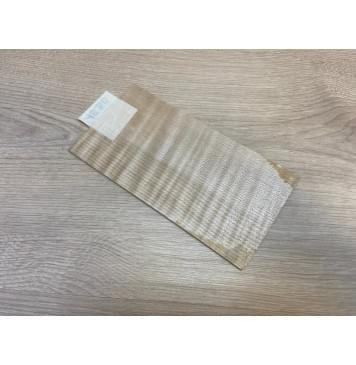 Клён Белый Явор, Волнистый заготовка накладки на головку грифа Радиал ААА Волна ААА 2.7х110х210 мм-1