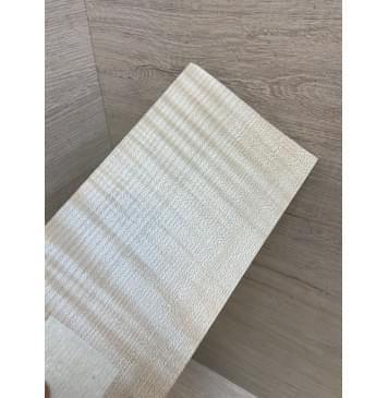 Клён Белый Явор, Волнистый заготовка накладки на головку грифа Радиал ААА Волна ААА 2.7х110х210 мм-3