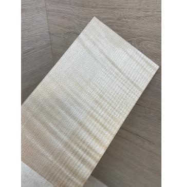 Клён Белый Явор, Волнистый заготовка накладки на головку грифа Радиал ААА Волна ААА 3.5х110х220 мм-4