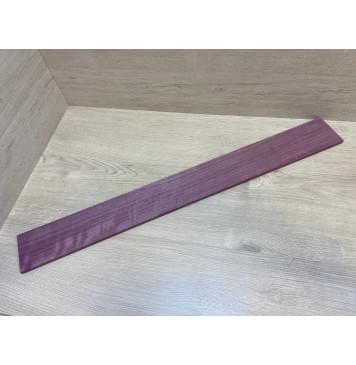 Амарант Пламя заготовка накладки для бас-гитары Радиал ААА Волна АА 9х87х788 мм-5