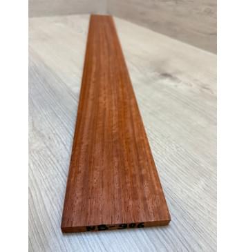 Падук заготовка накладки для бас-гитары Радиал ААА 9х78х760 мм-1