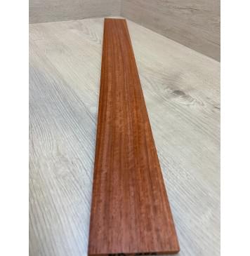 Падук заготовка накладки для бас-гитары Радиал ААА 9х78х760 мм-2