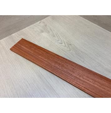 Падук заготовка накладки для бас-гитары Радиал ААА 9х78х760 мм-7