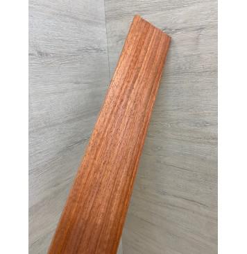 Падук заготовка накладки для бас-гитары Радиал ААА 9х78х760 мм-9