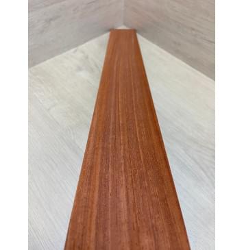 Падук заготовка накладки для бас-гитары Радиал ААА 9х78х760 мм-6