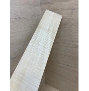 Клён Американский Белый  Волнистый заготовка накладки для бас-гитары Радиал ААА Волна АА 8х96х687 мм (АКЦИЯ)-6