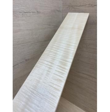 Клён Американский Белый  Волнистый заготовка накладки для бас-гитары Радиал ААА Волна АА 8х96х687 мм (АКЦИЯ)-5