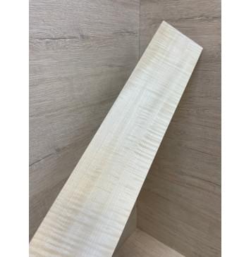 Клён Американский Белый  Волнистый заготовка накладки для бас-гитары Радиал ААА Волна АА 8х96х687 мм (АКЦИЯ)-12